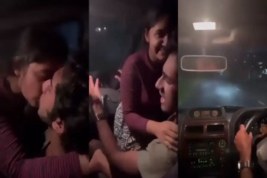 desi lover blowjob and fucking in car thumbnail